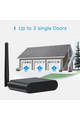 MEROSS | Smart Wi-Fi Garage Door Opener Support 3 Garage Doors | MSG200HK