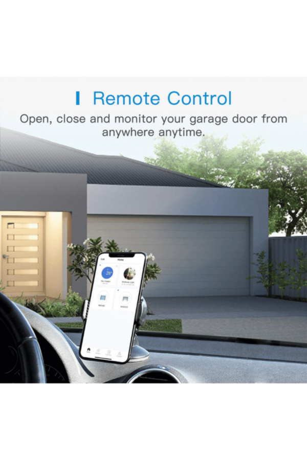 MEROSS | Smart Wi-Fi Garage Door Opener Support 3 Garage Doors | MSG200HK