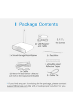 MEROSS | Smart Wi-Fi Garage Door Opener Support 3 Garage Doors | MSG200HK