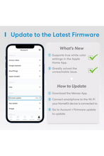 MEROSS | Smart Wi-Fi Led Bulb With RGB E27 (2 Pack) | MSL120HK