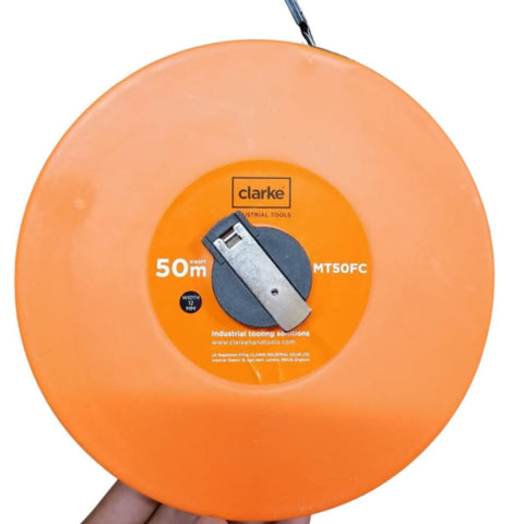 CLARKE | Fibre Measure Tape 50Mtr | MT50FC