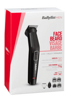 BABYLISS | Face & Beard 6-in-1 Multi Trimmer Cordless Black | MT725SDE