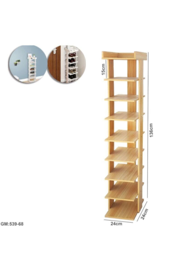 Multi-Layer Shoe Rack Brown | 539 68