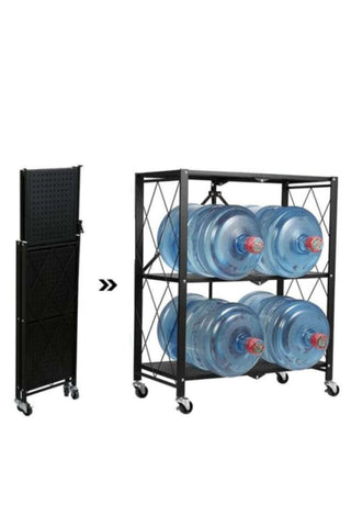 Multifunction Kitchen Folding Shelf Black | 539