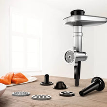 BOSCH | Meat Mincer Accessory Set | 3 Discs, Kebbe & Sausage Attachment | MUZ9HA1