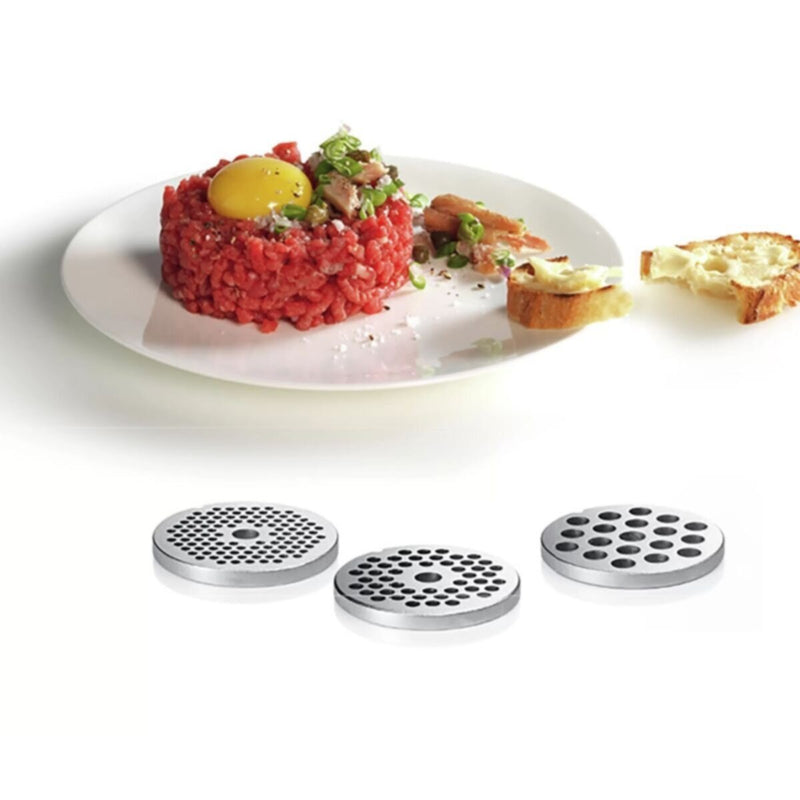 BOSCH | Meat Mincer Accessory Set | 3 Discs, Kebbe & Sausage Attachment | MUZ9HA1