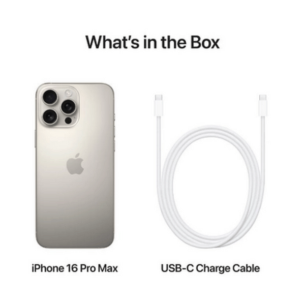 APPLE | iPhone 16 Pro Max 256GB Natural Titanium | MYWK3AE/A