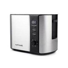 NUTRICOOK | 2-Slice Stainless Steel LED Digital Toaster 800W | NC-T102S