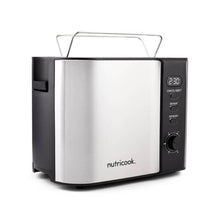 NUTRICOOK | 2-Slice Stainless Steel LED Digital Toaster 800W | NC-T102S