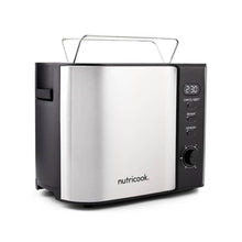 NUTRICOOK | 2-Slice Stainless Steel LED Digital Toaster 800W | NC-T102S