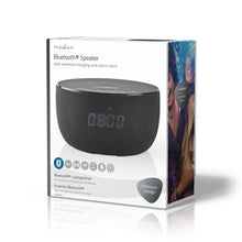 NEDIS | Bluetooth Speaker with Wireless Charing & Alarm Clock | SPBT4000BK