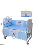 Newborn Crib Bedding Set Blue | 293 6