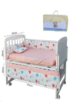 Newborn Crib Bedding Set Pink | 293 6