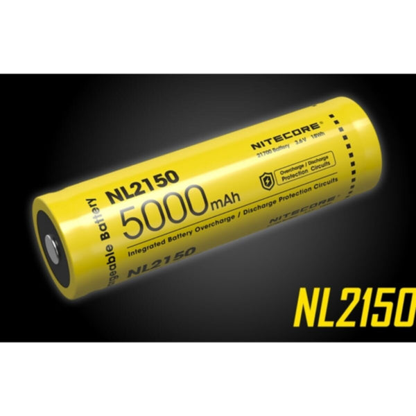 NITECORE | 5000mAh Rechargeable 21700 Battery | NL2150