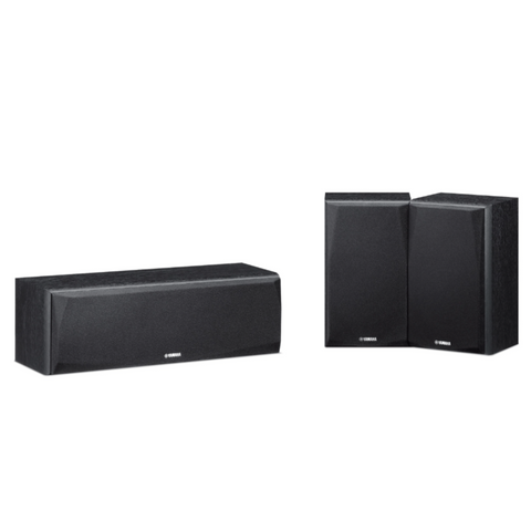 YAMAHA |  3-Piece Home Theater 5.1 Sound Suite with Surround Speakers Black | NS-P51BLK