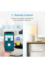 MEROSS | Smart Wi-Fi Surge Protector 4 Ac + 4 Usb Ports | NY425FHK