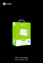 NYORK | 30W USB-C & USB Power Adapter High Speed Wall Charger | NYA-30