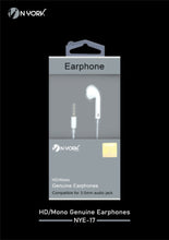 NYORK | HD/Mono Genuine Earphone 3.5Mm Jack  | NYE-17