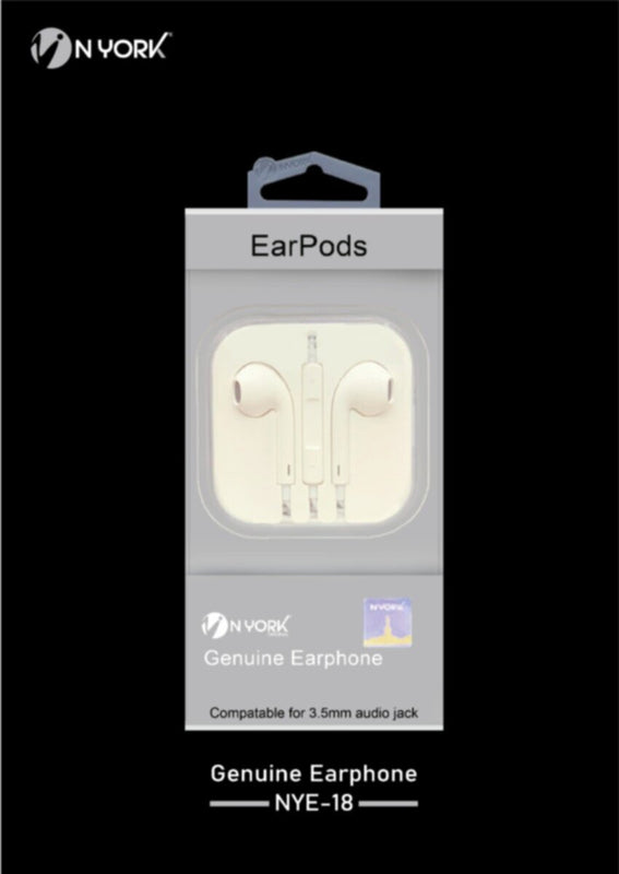 NYORK | Stereo Earphone 3.5Mm Jack | NYE-18