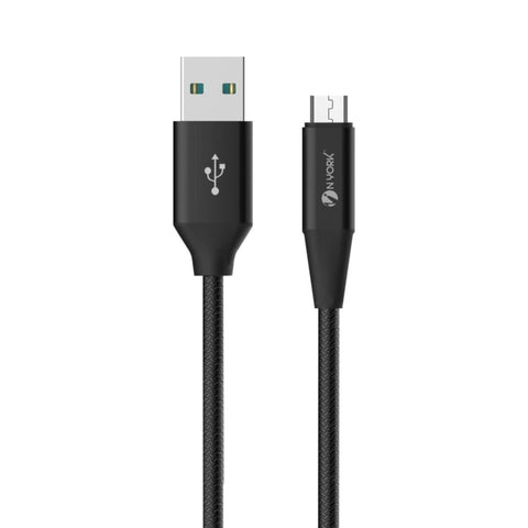 NYORK | Nylon Braided USB Micro Charging & Sync Cable 2M  | NYU-437