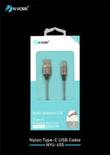 NYORK | Nylon Braided USB Type-C Charging & Sync Cable | NYU-455