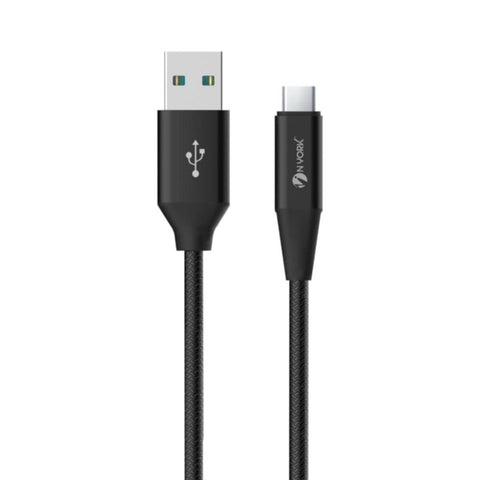 NYORK | Nylon Braided USB Type-C Charging & Sync Cable | NYU-455