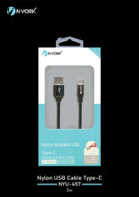 NYORK | Nylon Braided USB Type-C Cable 2Mtr | NYU-457