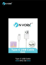 NYORK | Type-C USB Cable 1m | NYU-50