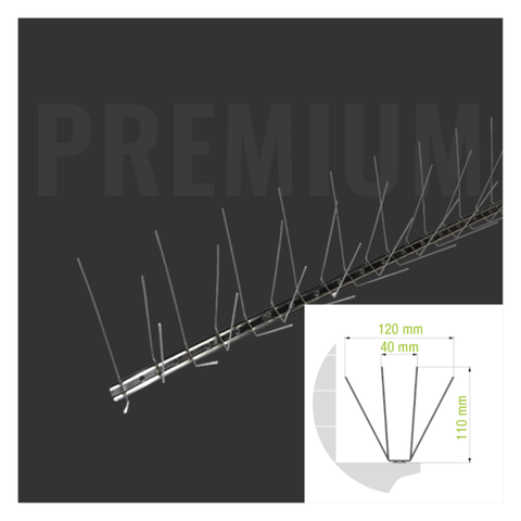 OISIPIC | Bird Spike Premium 120 per box of 25 meters (50 pcs)