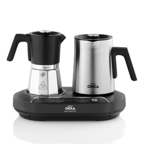 ARZUM OKKA | OK0027 Rich Moka Pot Chrome 3-Cup Capacity | AZM103HHL00127