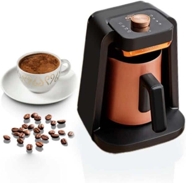 ARZUM OKKA | OK0026 Rich Spin Proturkish Coffee Machine Copper 1-5 Cups | AZM103HHL00128
