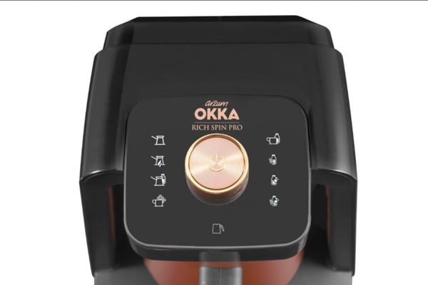 ARZUM OKKA | OK0026 Rich Spin Proturkish Coffee Machine Copper 1-5 Cups | AZM103HHL00128