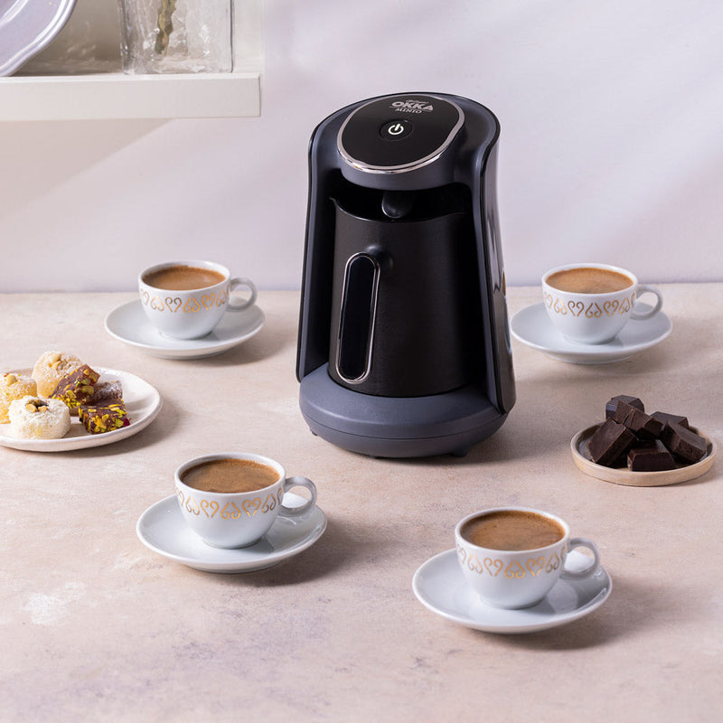 ARZUM | Okka OK004 Copper Minio Turkish Coffee Machine Chrome Regular | AZM103HHL00048