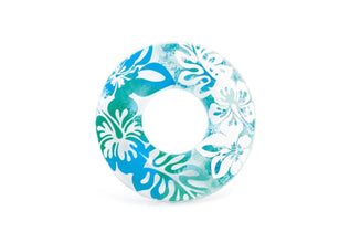 INTEX | Clear Tropical Color Inflatable Pool Swim Tubes - Assorted Colors | 42159251