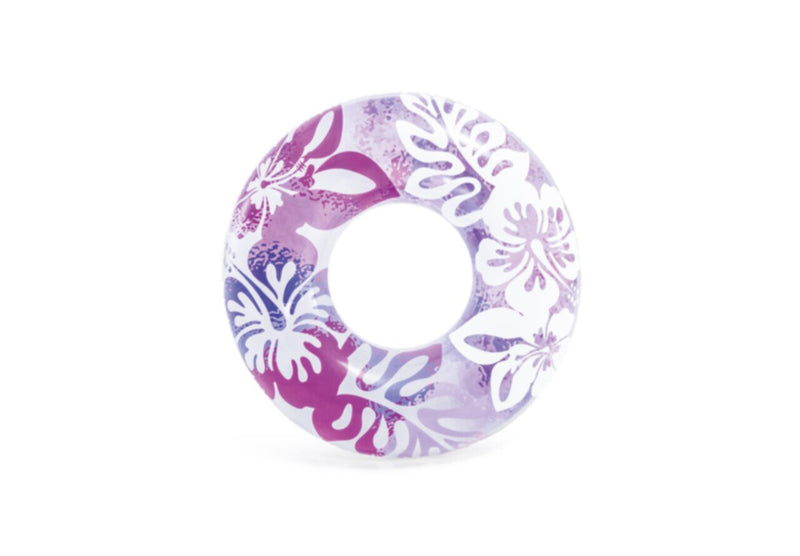 INTEX | Clear Tropical Color Inflatable Pool Swim Tubes - Assorted Colors | 42159251