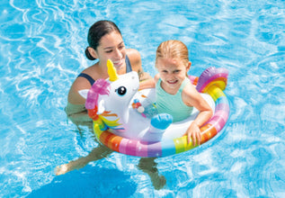 INTEX | See-Me-Sit Rider Inflatable Pool Floats - Assorted Colors | 42159570