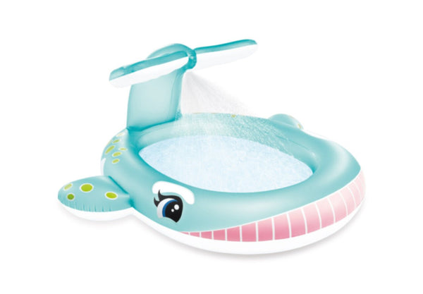 INTEX | Whale Inflatable Spray Kiddie Pool | 42157440