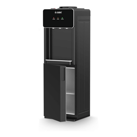SURE | 3 Tap Top Loading Water Dispenser with SS Cabinet | OUDIS-B5