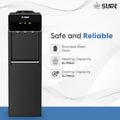 SURE | 3 Tap Top Loading Water Dispenser with SS Cabinet | OUDIS-B5