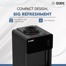 SURE | 3 Tap Top Loading Water Dispenser Small Size | OUDIS â€“ B3