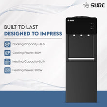 SURE | 3 Tap Top Loading Water Dispenser Small Size | OUDIS â€“ B3
