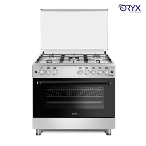 ORYX | Full Gas Free Standing Cooker 90x60cm With 5 Gas Burners | F9SG50G2-HIX