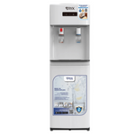 أوريكس | موزع مياه ساخن وبارد، تحميل علوي، صنبوران، أبيض | OXDDW-2HWT-GEA