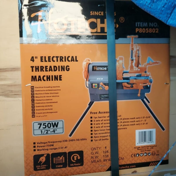 HOTECHE | 4"inch Electrical Threading Machine | P805802