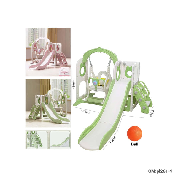 3in1 Slide & Swing Set | pl261-9
