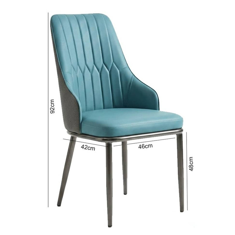 Lounge Side Chair blue | ch462-03