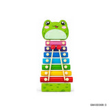Kids Wooden Colourful Xylophone Musical Toy Frog | ed308-3