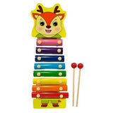 Kids Wooden Colourful Xylophone Musical Toy deer | ed308-3