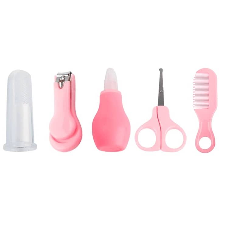 5in1 Baby Care Kit 0+ M BPA-free Pink | bg099-3