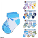 3Pair Set Newborn Baby Cotton Socks | cl189-1
